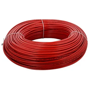 Polycab 6 sqmm FR Electric Wire Red 100 m