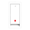 10A BELL PUSH SWITCH WITH INDICATOR 1M